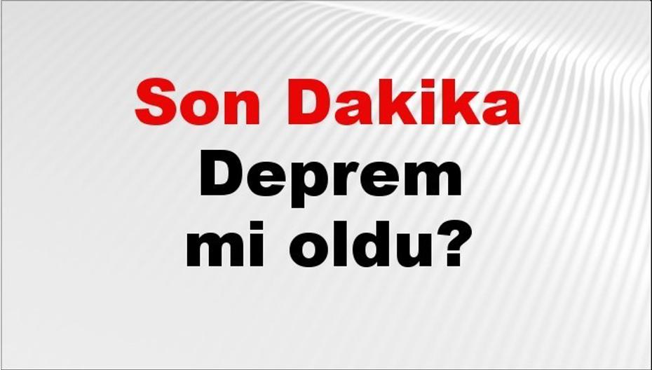 Son Dakika: Denizli’de 3.7 Büyüklüğünde Deprem (10 Mart 2026)