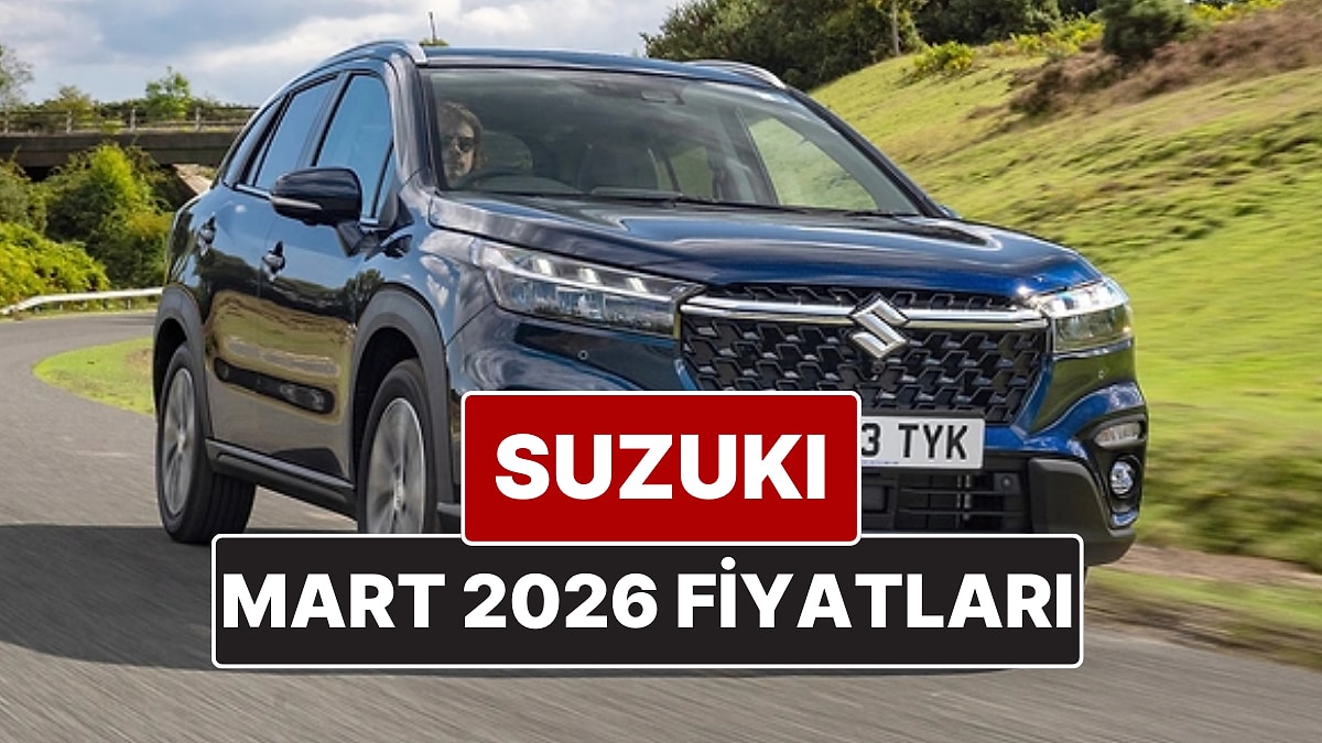 Mart 2026 Suzuki Fiyat Listesi: Swift, Vitara, S-Cross, Jimny